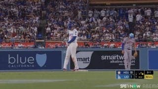 あれ、消えた？大谷翔平をカメラが捉えきれない…しれっと進塁していた“衝撃シーン”