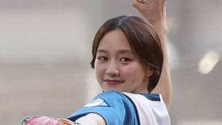 ミニスカ美女“まさかの結末”に「これは笑った」　清純スマイルにファン悶絶「かわいすぎ」