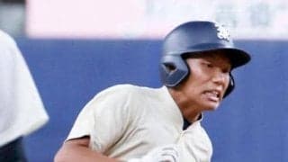 初めての本塁打は「ランニング」　貴重な決勝点、布施・寺岡暢亮選手