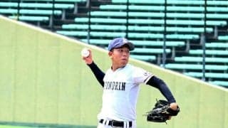 仲間の進言で先発に　思い背負い「真っ向勝負」　岐阜農林・駒月投手