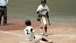 「いける！」ランニング本塁打の飯南・青木主将、三重大会の第1号に