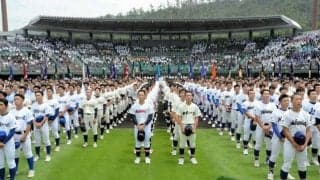 高校野球長野大会が開幕　71チームが堂々行進、熱戦始まる