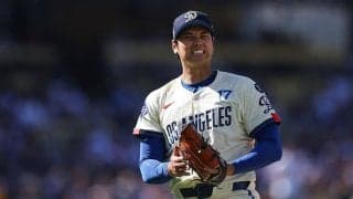 二刀流の大谷翔平に感じた“違い”　ド軍放送局が捉えた光景に驚愕「見てください！」