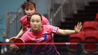 伊藤美誠、早田ひなとの“みまひな”ペア再結成に注目　初戦でインドペアと激突、全日本5連覇の同学年コンビ復活に熱視線【卓球・USスマッシュ】
