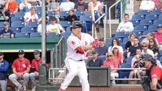 吉田正尚に見えた“復活の兆し”「どう捉えていくか」　早期昇格へ準備「悪くはない」