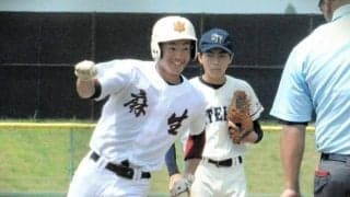 食事と筋トレで体力磨き初アーチ　麻生・飯島選手、茨城大会第1号