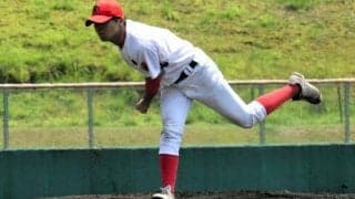 緩急で9奪三振…原点は父が教えた空手チョップ　明石北・山本投手