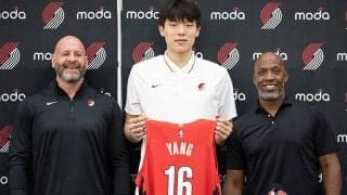 ドラフト16位の中国人ルーキー ヤン・ハンセンがサマーリーグに意気込み「プロセスを楽しむ」