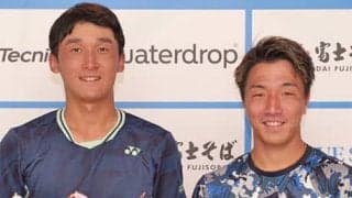  徳田廉大、白石光下しITF13勝目 