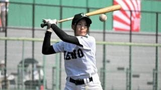 「ベスト16超えよう！」ノックで仲間鼓舞、上野の女子部員前田さん