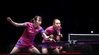 伊藤美誠、早田ひなの“みまひな”ペアが再結成で見せた好連携　欧州ペア撃破で中国勢と対戦の可能性、同学年コンビが上位窺う【卓球・USスマッシュ】