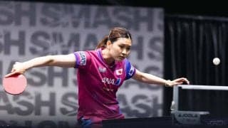 橋本帆乃香、“カットマン対決”制した27歳が振り返る逆転劇　シングルス初の大舞台も上位進出へ「大きなアリーナでプレーしたい」【卓球・USスマッシュ】
