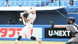 芝浦工大付・荒木孝多選手「打席にわくわく」　適時三塁打で勝利貢献