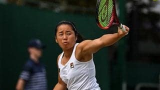 上地結衣 ウィンブルドン初戦突破