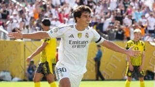 クラブW杯｢得点王らの2ゴール｣で楽勝かと思いきや…後半ATに待っていた｢クレージーな10分間｣、シャビ・アロンソ監督を救ったRマドリード｢エースと守護神｣