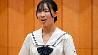 開会式で「君が代」独唱、山形北高の吉田さん「歌への熱意を選手に」