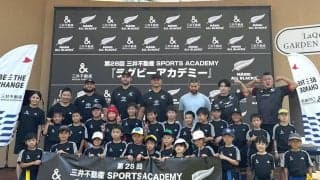 マオリ・オールブラックス3選手をゲストに迎えて「第28回 三井不動産 SPORTS ACADEMY 『ラグビーアカデミー』」が開催！