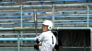 スコアボードに待望の「1」　3校連合・天草拓心の浦本主将