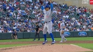 球場騒然！ 今永昇太、打者ドン引き？“まさかの行動”「どうした」 予想外のリアクションが話題に「実況大爆笑やん」