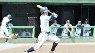 「諦めずに戦えた」　浦和東の橋爪選手、最後の打席でフルスイング