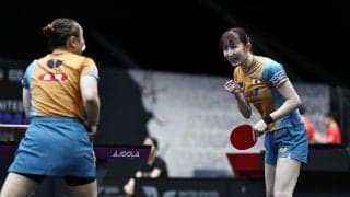 【女子ダブルス2回戦】伊藤美誠/早田ひな vs ディアコヌ/シャオ・マリア｜USスマッシュ2025