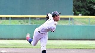 エースで主将、後輩に見せた粘りの姿勢　開志学園・小池投手が気迫