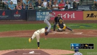 あわや直撃…大谷翔平、驚速ファウルを緊急回避で「オォーッ！」 ファンも“ヒヤリ”の瞬間「あぶねー」「怖いよ」