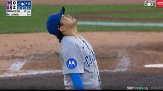 実況爆笑！ 今永昇太に“謎のハプニング”？ まさかの光景「やりすぎw」 体勢がスゴいことになる… ファン騒然「先生最高」「いちいち面白い」