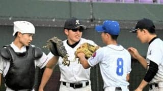 宣誓を有言実行、入魂の全力プレーで連合チーム勝利　合言葉はOK!