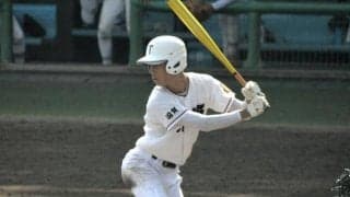 チームで一番バットを振った4番打者が安打　虎姫の田濃和人選手