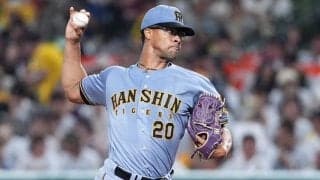 甲子園騒然の来日初完封…掛布氏「素晴らしい投球」　デュプランティエが6月度DIDアワード受賞