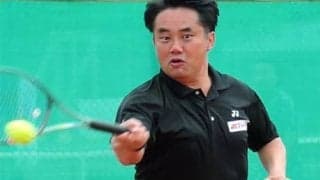  杉村太蔵 45歳以上ダブルスで準V 