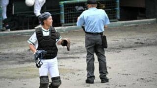 部員10人でシード校相手に堂々　主将つとめ上げた磐城農の金成選手