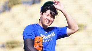 大谷翔平から隠しきれぬ“色気”「何ですかこれは」　乱れ髪…X興奮「好きすぎる」