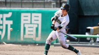 打って守って気迫の2安打　最後まで楽しんだ野々市明倫・武田主将