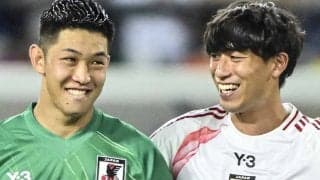 ｢スーパーセーブ製造機！｣J1鹿島GKの“A代表デビュー戦での決定機阻止”1対1シュートストップに反響！｢さすが俺らの早川｣｢W杯行きそうだな｣の声