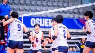 U19女子日本代表　イタリアにフルセットで惜敗し7-8位決定戦へ