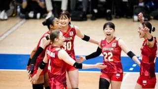 女子日本代表　ブラジルにストレート負けで千葉大会初黒星　予選ラウンド9勝3敗でファイナルラウンドへ