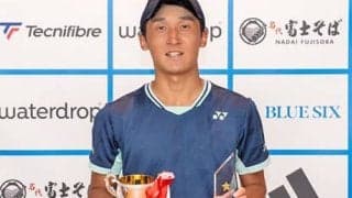  徳田廉大 2週連続VでITF14勝目 