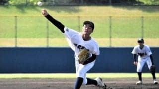 強力打線に全力、そして脱帽「隙がなかった」　甲府東・山下慶梧投手