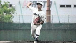 あと1点で敗戦、再びマウンドへ　浜坂・村岡のエースは「直球勝負」