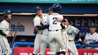 日大一が9回8点を奪う大逆転勝利！1年生が値千金の同点打「先輩たちの夏を終わらせたくなかった」【東東京】