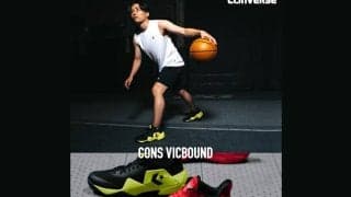 富樫勇樹着用「CONS VICBOUND」新モデル登場…“千葉Jカラー”とネオン映える2種新発売
