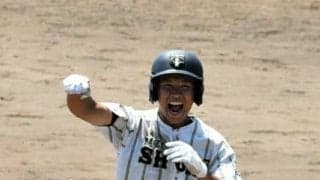 武生商工・伊部主将が意地の適時打「3年間のすべての思いぶつけた」