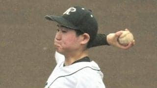 合流2カ月「仲間」信じ好投　連合の遠野緑峰・菊池投手「よっし！」