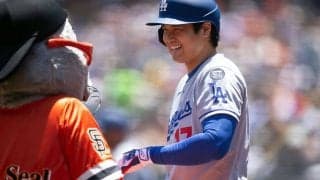 大谷翔平から痛烈イジリ「ネズミみたいだね」　挑発の敵軍マスコット“撃沈”