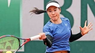 日比野菜緒 ストレート負けで初戦敗退