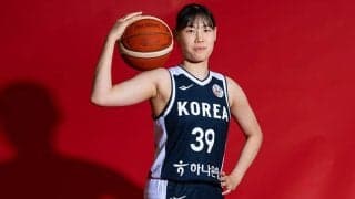 WKBL新人王の先にある夢…洪有純、韓国代表としてFIBAデビュー