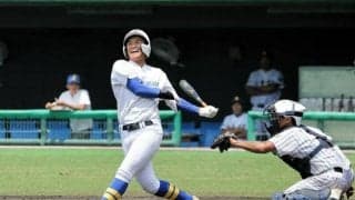 空振り三振、でも…門川・吉田主将「なにか気持ちよかった」