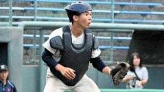 菊池の新納大河捕手、第1シードから2安打　攻守にチームを支える